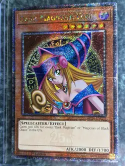 Yugioh Dark Magician Girl MP24-EN009 Quarter Century Secret Rare 1st Edition - Image 5