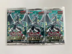 Yugioh Code of the Duelist COTD Pack 1st Edition 3x - Image 1