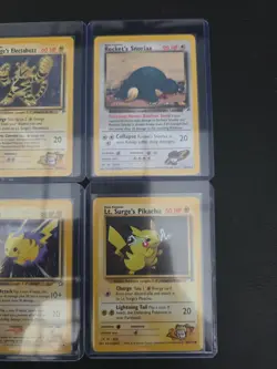 Pokemon Vintage Non-Holo 9 Card LOT Gym Heroes/Rocket/Neo - Image 2