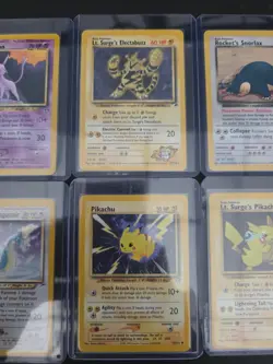 Pokemon Vintage Non-Holo 9 Card LOT Gym Heroes/Rocket/Neo - Image 3