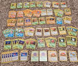 Pokemon Jungle Set Lot – 75+ Cards – Mixed 1st Edition – No Holos – Vintage 1999 - Image 1
