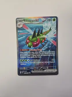 Pokemon TCG Destined Rivals Yanmega EX Holo Special Illustration Rare 228/182 - Image 1