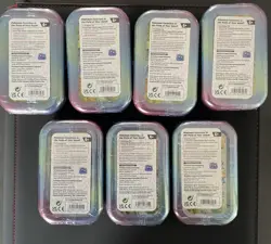 Pokemon TCG Prismatic Evolutions Mini Tins x7 - Sealed - Image 2