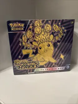 Pokemon TCG Surging Sparks ETB Elite Trainer Box FACTORY SEALED NEW - Image 1