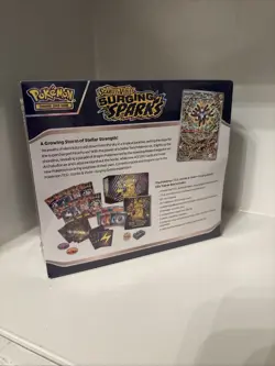 Pokemon TCG Surging Sparks ETB Elite Trainer Box FACTORY SEALED NEW - Image 3