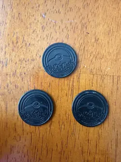 Lot Of 3 Pokemon Coins: Celebi, Mew, And Dialga Deck Tokens - Image 2