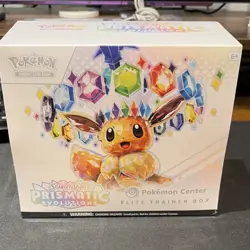 Pokemon Center Elite Trainer Box Scarlet & Violet Prismatic Evolutions Exclusive - Image 1