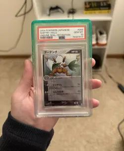 Pokemon Shiftry 1st Edition Holo Rare Undone Seal 068/083 Japanese PSA 10 2004 - Image 1