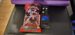 Pokemon Destined Rivals HEAVY 32.7g!!!!!! Sleeved Booster Pack - Image 1
