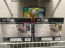 Pokemon TCG Sword & Shield Evolving Skies Elite Trainer Box Set of 2 ETBs Sealed - Image 2