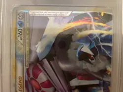 Pokemon 2010 HG & SS Palkia & Dialga Triumphant Legend Holo #101 PSA 8 NM-MT - Image 3