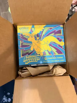 Pokemon TCG: Ascended Heroes Pokemon Center Exclusive ETB New Sealed In Hand - Image 1