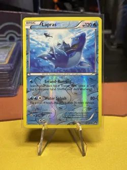 Pokemon Lapras 28/122 Breakpoint Uncommon Reverse Holo 2016 NM - Image 1