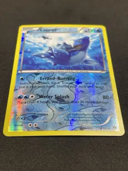 Pokemon Lapras 28/122 Breakpoint Uncommon Reverse Holo 2016 NM - Image 3