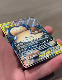 Pokemon Eevee and Snorlax Tag Team GX Full Art Sun and Moon 171/181 - Image 3