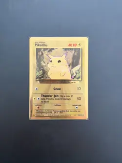 Pokemon Pikachu Celebrations Ultra-Premium Coll. Gold Metal Promo #58 - Image 1