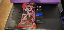 Pokemon Destined Rivals HEAVY 32.72g!!!!!! Sleeved Booster Pack - Image 1