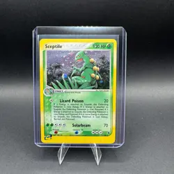 Sceptile Pokemon EX Ruby Sapphire 11/109 Vintage Holo Rare LP - Image 1