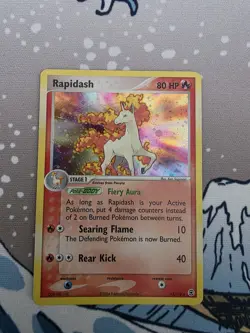 Pokemon TCG Rapidash 13/112 Holo Rare EX FireRed & LeafGreen - Image 1