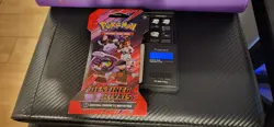 Pokemon Destined Rivals HEAVY 32.75g!!!!! Sleeved Booster Pack - Image 1