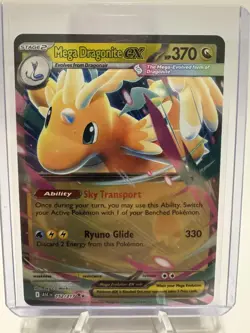 Pokemon TCG Holo Rare Mega Dragonite EX 152/217 Near Mint Near Mint Condition - Image 1