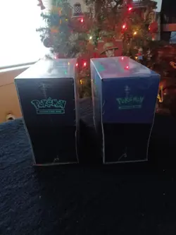 Pokemon TCG Phantasmal Flames & Journey Together Elite Trainer Boxes Mint Sealed - Image 2