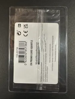 Pokemon Center Stamped Reverse Holo Squirtle Promo 007/165 Pokemon 151 Sealed - Image 2