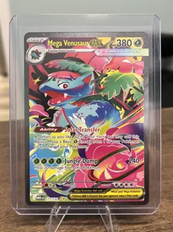 Pokemon Mega Venusaur EX 177/132 Mega Evolution Special Illustration Rare Holo … - Image 1