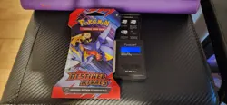 Pokemon Destined Rivals HEAVY 32.62g!!! Sleeved Booster Pack - Image 1