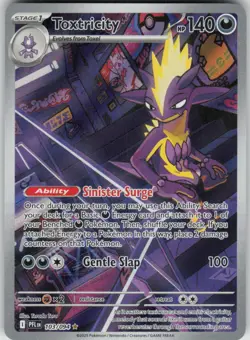 Pokemon Toxtricity Illustration Rare ME02: Phantasmal Flames 103/094 NM - Image 1