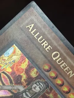 Allure Queen LV7 CDIP-EN008 Cyberdark Impact 1st Edition Ultra Rare MP (crease) - Image 2