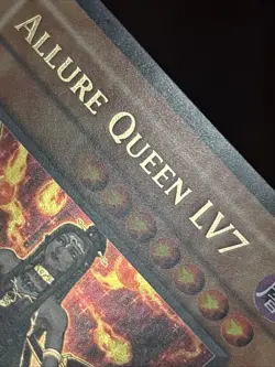 Allure Queen LV7 CDIP-EN008 Cyberdark Impact 1st Edition Ultra Rare MP (crease) - Image 3