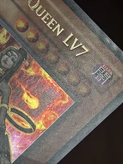 Allure Queen LV7 CDIP-EN008 Cyberdark Impact 1st Edition Ultra Rare MP (crease) - Image 5