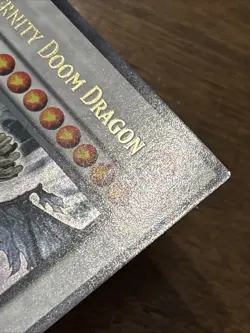 Infernity Doom Dragon TSHD-EN042 The Shining Darkness 1st Edition Ultra Rare LP - Image 4