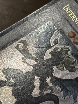 Infernity Doom Dragon TSHD-EN042 The Shining Darkness 1st Edition Ultra Rare LP - Image 5