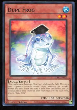 Dupe Frog SDFC-EN022 Structure Deck: Freezing Chains 1st Edition Yu-Gi-Oh - Image 1
