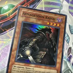 Armageddon Knight PTDN-EN021 Phantom Darkness Unlimited Super Rare - Image 2
