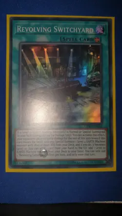 Revolving Switchyard - Super Rare (OP10-EN011) | Yu-Gi-Oh! Konami - Image 1