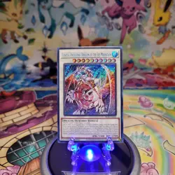 Lancea, Ancestral Dragon of the Ice Mountain BLTR-EN005 Secret Rare NM Yugioh - Image 1