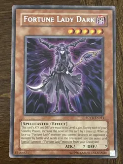 Fortune Lady Dark SOVR-EN011 Stardust Overdrive Unlimited Rare LP - Image 1