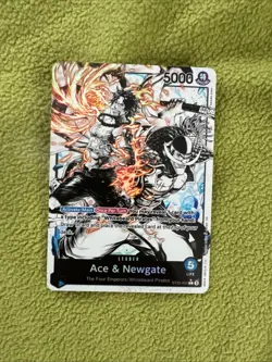 One Piece TCG Ace and Newgate Leader ST22-001 Parallel Starter Deck English - Image 1