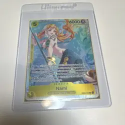 Bandai One Piece CCG Nami EB03-053 Full Art Foil 6000 Extra Booster Heroines - Image 1