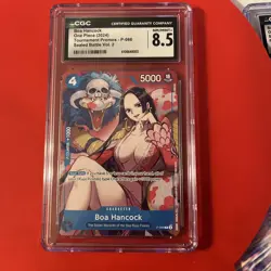 2024 ONE PIECE CCG BOA HANCOCK P-066 SEALED BATTLE PROMOS CGC 8.5 - Image 1