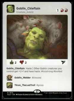 MTG Secret Lair Drop Series Goblin Chieftain #1615 NM - Exact Card Shown - Image 1