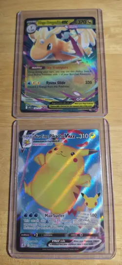 Pokemon Full Art Lot 6 Cards Total Near Mint Condition - Image 3