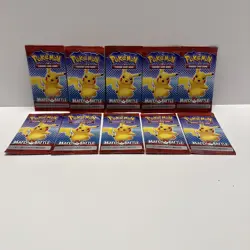 10 x 2022 Pokemon McDonalds Match Battle TGC Card Packs - Sealed - Image 1