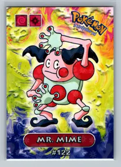 Pokemon Card - Mr. Mime #122 - Holo - Image 1