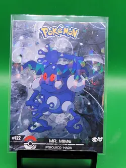 Mr. Mime #122 - Cracked Ice Holo - Crystal Dark Black 2025 - Pokemon Card - Image 1