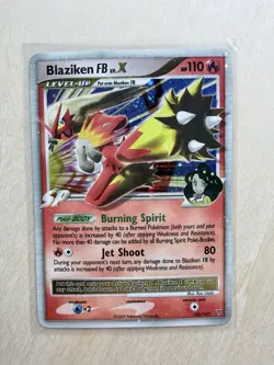 Pokemon TCG Blaziken FB LV.X Ultra Rare Card 142/147 Supreme Victors - Image 2