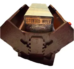 Inscryption Card Game, 330 Cards, Wooden Case, Map, Playmat -Teeth/Bone Not Incl - Image 1
